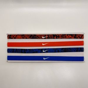 4 Pack Nike Elastic Headbands
